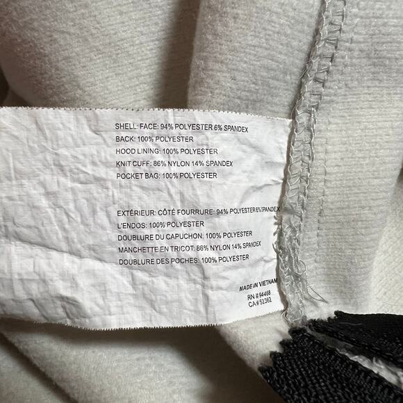 Halifax Traders Patterned Rain Jacket with Hood Size M Soft Shell Gorpcore Hike - Picture 9 of 12